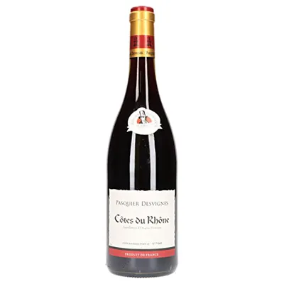 Produktbild von Cotes du Rhone AOC Französischer Rotwein trocken fruchtig 750ml