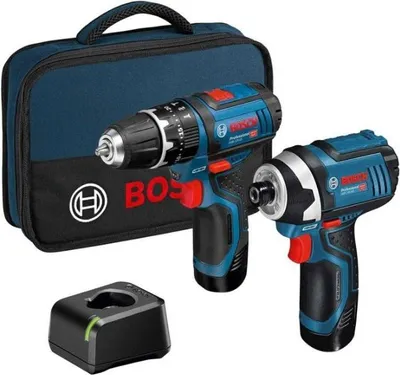 Zdjęcie produktu dla Bosch GDR 10.8-LI, Klucz udarowy, Czarny, Niebieski, 105 N·m, 2600 RPM, Prąd przemienny, Litowo-polimerowy (LiPo)