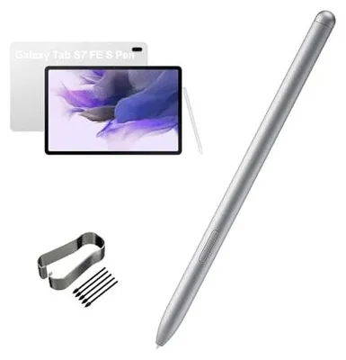 Image de Stylet S Pen de remplacement pour la Samsung Galaxy Tab S7 FE, compatible avec les modèles SM-T730 et SM-T733