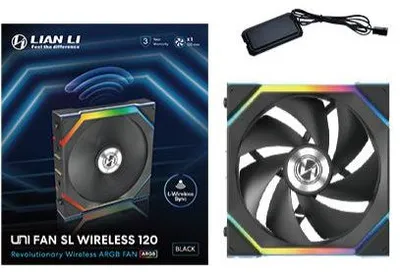 Immagine prodotto di Lian Li UNI FAN SL Wireless 120 Custodia per computer 12 cm Nero 1 pz