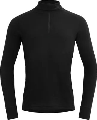 Produktbild von Devold Duo Active Merino 205 Zip Neck Man Black L Thermischeunterwäsche