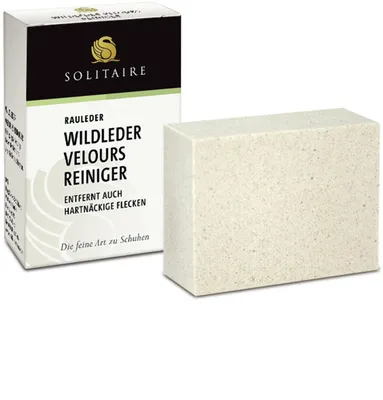 Produktbild von Solitaire Wildleder Veloursleder Rauleder Radierer Schmutz Flecken