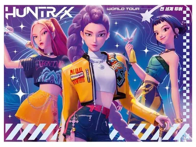 Image de Chasseurs de démons K-Pop – Puzzle, 4 pièces x 100 pièces