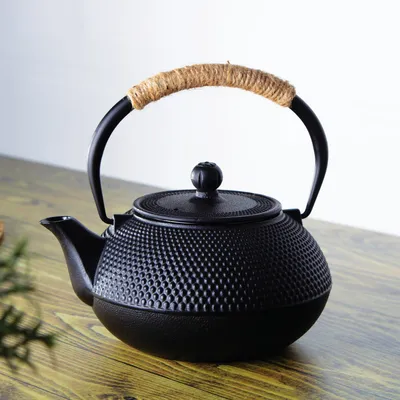 Zdjęcie produktu dla Zaparzacz do herbaty Czajnik Berlinger Haus BLACK SILVER ETERNAL Zaparzacz żeliwny 1,2 l HOMLA
