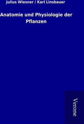 Produktbild von Anatomie und Physiologie der Pflanzen
