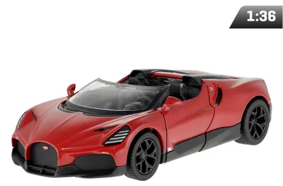 Zdjęcie produktu dla Model 1:36, Bugatti Mistral, czerwony