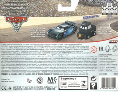 Obrázek produktu pro Vozidla Cars/Auta Dvojbalení Jackson Sztorm & Laura Spinwell