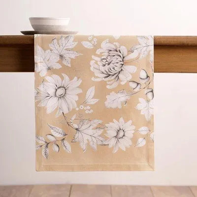 Produktbild von Herbst-Tischtuch aus Baumwolle 50x150cm für Feiern