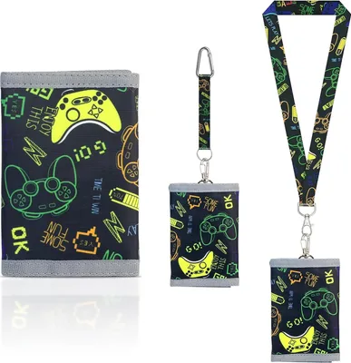 Produktbild von Robustes Reißverschluss-Wallet mit Schultergurt Perfekt als Schulgift für Jungen und Mädchen Multicolor XL Multicolor Casual - Cosmeria Kids