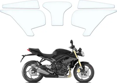 Produktbild von Tankschutzfolie Tankpad geeignet für Triumph Street Triple 675 2013-2016