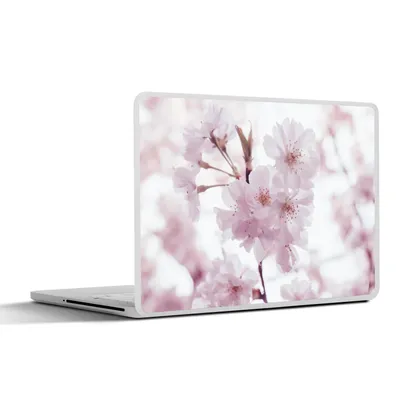 Produktbild von MuchoWow® Laptop Aufkleber Sticker Cover Blumen - Zweig - Blüte 31x22.5 cm - Laptop-Deko