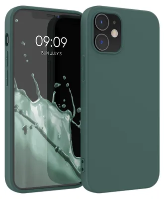 Produktbild von kwmobile Handyhülle für Apple iPhone 12 / iPhone 12 Pro Hülle - TPU Case - Kabelloses Laden - Schutzhülle Cover in Blaugrün