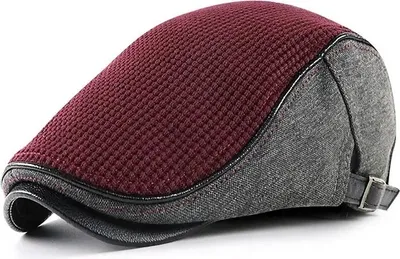 Obrázek produktu pro Stylový pánský baret Mathew v bordové barvě KP26147