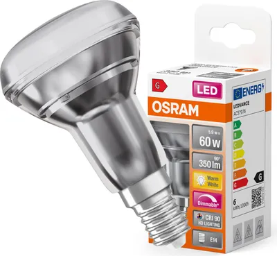 Zdjęcie produktu dla OSRAM LED Reflektorlampe 5,9 W E14 345LM 6 Stück Verkaufseinheit 350567 4058075125940