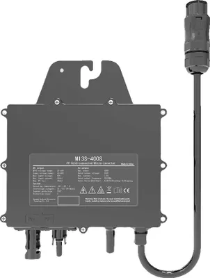 Produktbild von Solar-Mikroinverter, hohe Effizienz, fortschrittliche Sicherheitsmerkmale, 400W Wechselrichter, AC 230V, DC 22-50V