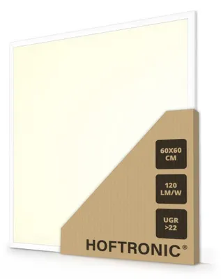 Image de HOFTRONIC - Panneau LED 36W 4320 lm 3000K Sans scintillement UGR22
