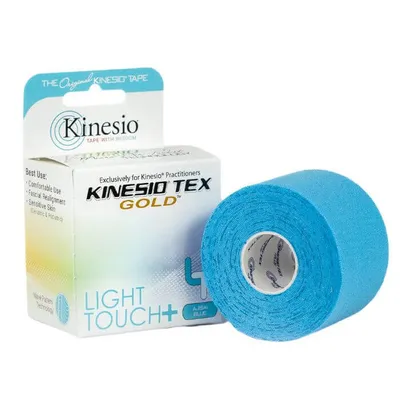 Zdjęcie produktu dla Kinesio Tex Gold Light Touch+ 5 cm x 5 m KINESIO TEX GOLD LIGHT TOUCH + NIEBIESKIE