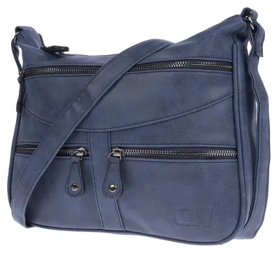 Zdjęcie produktu dla Torebka na ramię crossbody - imitacja skóry  - Damska