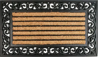 Schmutzfangmatte Fußmatte Schuhabstreifer 45x75 cm Ornamente