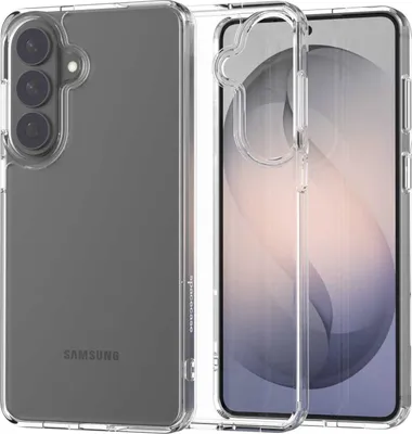 Obrázek produktu pro Silikonové pouzdro SPACECASE Clear Hybrid Case pro Galaxy S26 Plus