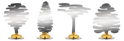 Image de Alessi Barkplacetree,4 Placeholder W (Art.-Nr. BM18S4 W, EAN 8003299469512)