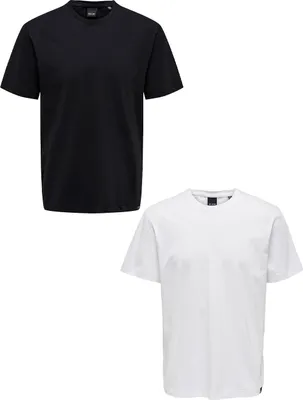 Produktbild von T-Shirt 2er-Set Rundhals Kurzarm |