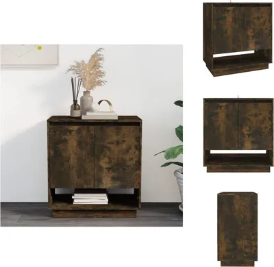 Produktbild von vidaXL Sideboard Räuchereiche 70x41x75 cm Holzwerkstoff -  Sideboards