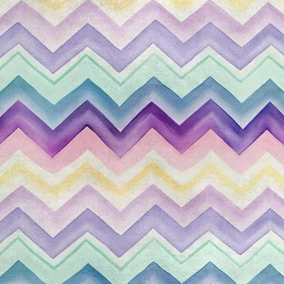 Image de Tissu velours royal en polyester pour la couture - Motif zigzag - RDX2438