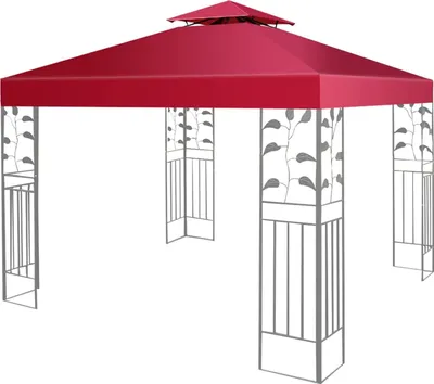Produktbild von Pavilliondach 3x3M, Pavillion Ersatzdach, Dachbezug Dachplane für Pavillion, Pavillionplane Pavillionersatzdach Ersatz, Winerot
