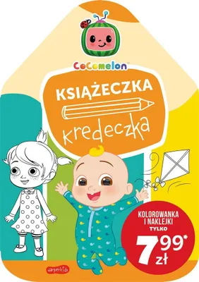 Zdjęcie produktu dla Cocomelon. Książeczka kredeczka - praca zbiorowa