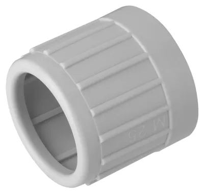 Obrázek produktu pro Šedá plastová koncovka - Koncovka pro trubku 50mm E-Ku-E 50