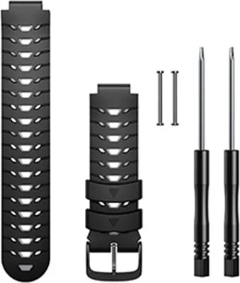 Produktbild von INF Řemínek k hodinkám pro Garmin Forerunner 630 Silikonová černá/šedá