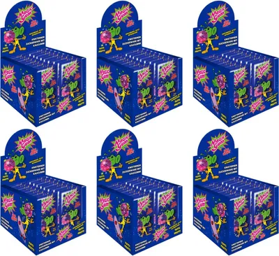 Produktbild von Pop Rocks Magic Gum Tutti Frutti 50Stk. im Display knisternder Kaugummi (6er Pa