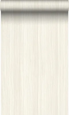 Produktbild von Origin Wallcoverings Tapete Streifenmuster Crême-Weiß 53 cm x 10.05 m