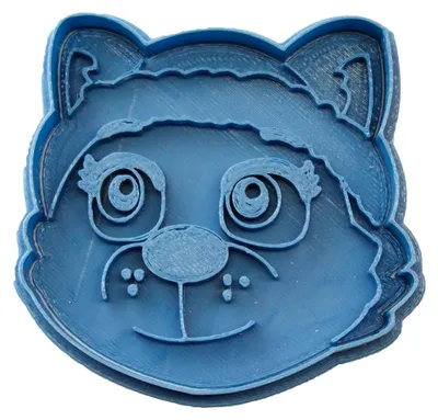 Ausstechform Paw Patrol Everest, blau, 8x7x1,5 cm