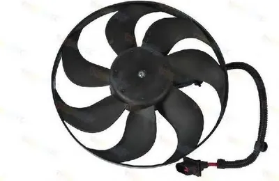 Produktbild von THERMOTEC D8W006TT Lüfter Motorkühlung Kühlerlüfter für VW Golf IV Schrägheck (1J1) Wasserkühler Ø345mm