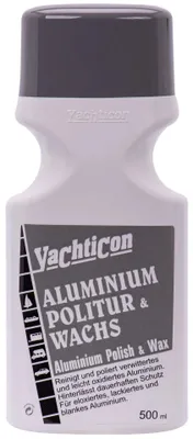 Obrázok produktu pre Leštenie hliníka, hliníková politúra, vosk na hliník, 500 ml
