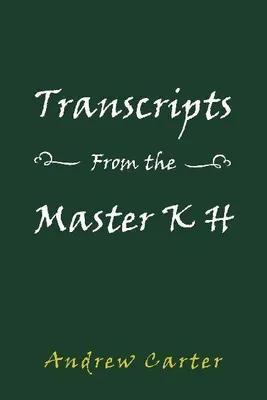 Produktbild von Transcripts From the Master K H