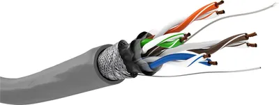 Image de goobay CAT 5e Câble réseau SF/UTP 100 m