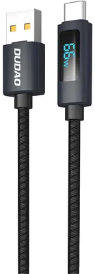 Immagine prodotto di Dudao L7T Cavo Usb-A - Usb-C 66W con display a LED 1M - Nero