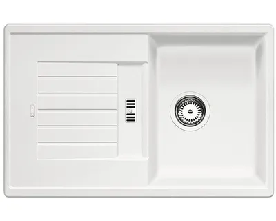 Produktbild von BLANCO ZIA 45 S, Weiß, 332,5 x 450 mm, 19 cm, 78 cm, 19 cm, 50 cm