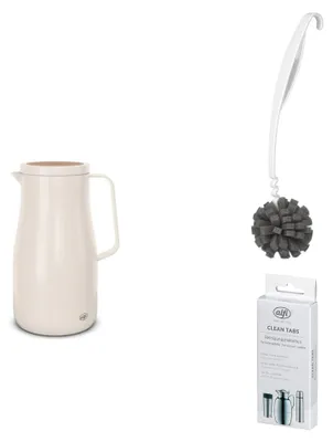 Zdjęcie produktu dla alfi STUDIO TEA 1,0l – Vorteilsset mit Reinigungsbürste CLEAN FIX 30 cm + CLEAN TABS (20 Stück)