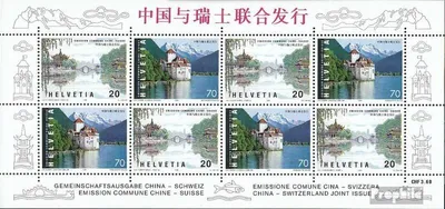 Produktbild von Briefmarken Schweiz 1998 Mi 1667-1668Klb Kleinbogen (kompl.Ausg.) postfrisch Freundschaft
