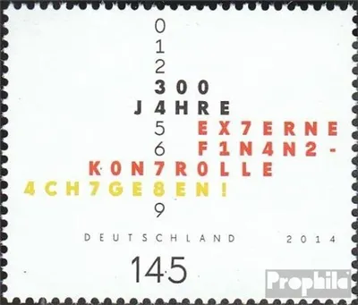 Produktbild von Briefmarken BRD (BR.Deutschland) 2014 Mi 3106 (kompl.Ausg.) gestempelt Finanzkontrolle