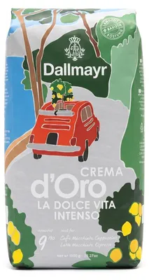 Produktbild von Dallmayr Crema d'Oro La Dolce Vita Intenso ganze Bohne 1kg