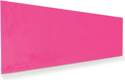 Produktbild von Glasbild 150x60cm in XXL für Wohnzimmer, Schlafzimmer Motiv Pinker Hintergrund