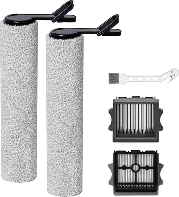 Ersatz-Bürstenwalzen & Filter für Tineco Floor One S6, 2er-Set