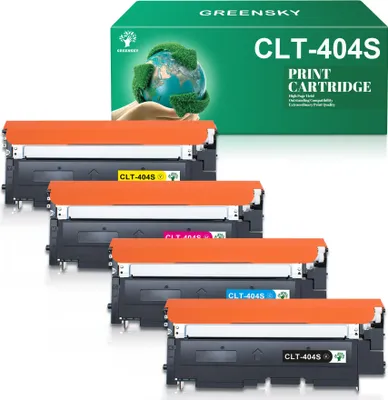 Produktbild von 4er CLT 404 CLT-K404S Toner kompatibel für Samsung Xpress C430 C430W C480 C480FN C480FW C480W