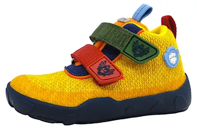 Immagine prodotto di Affenzahn, Scarpe basse in maglia, Modello "Happy Paradies Vogel", per bambini. Scarpe minimaliste, ideali per camminare a piedi nudi