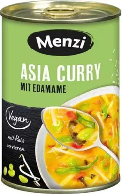 Produktbild von Menzi Asia Curry mit Edamame, 400g
